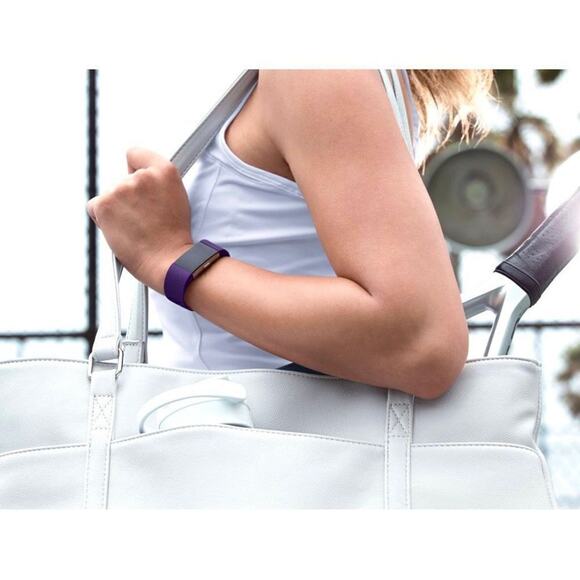 Fitbit Charge 2 Replacement Bracelet Watch Band Plum Purple SMALL NIB - Picture 4 of 7